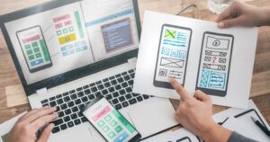 Professional mobile app development services including Android and iOS application design and development