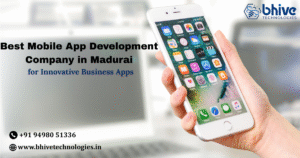 Custom mobile app development for iOS and Android by top developers in Madurai