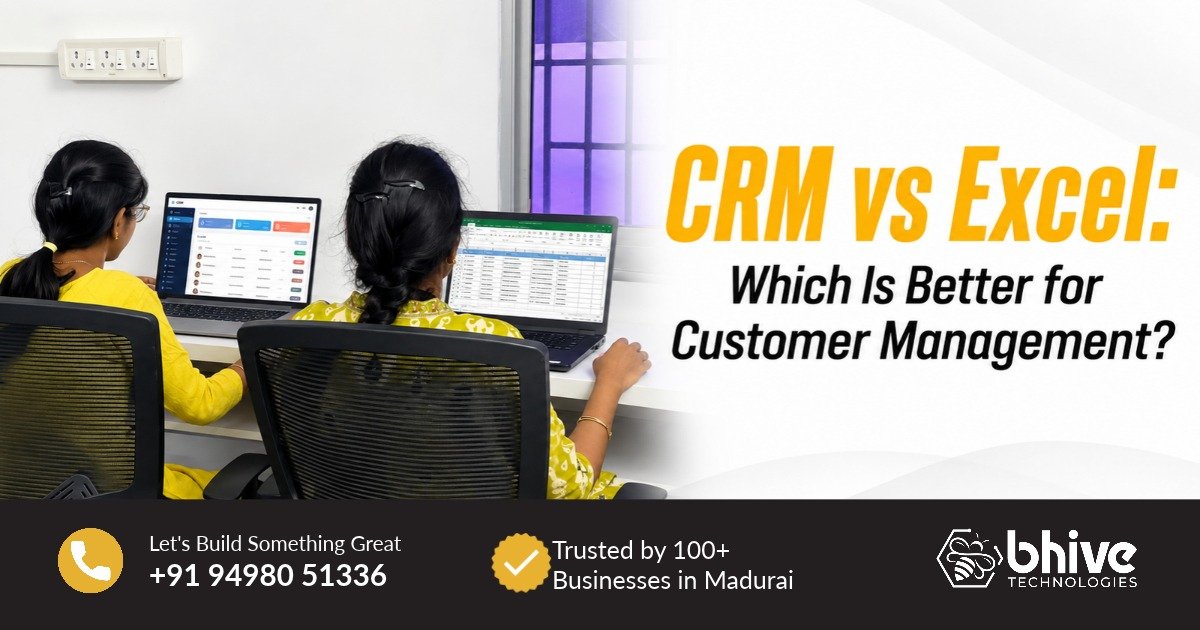 CRM vs Excel for customer management in Chennai